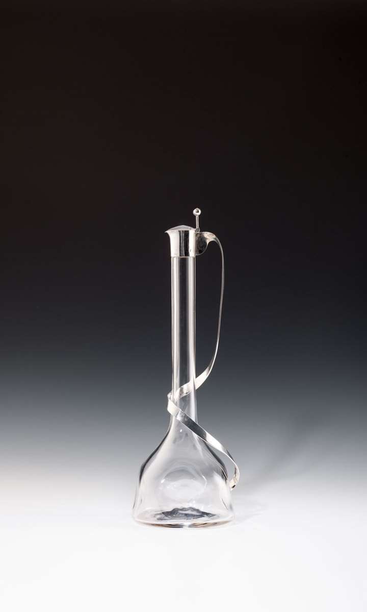 JUG WITH SILVER MOUNT